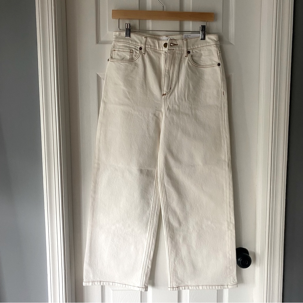 LOFT WIDE LEG JEANS - 26